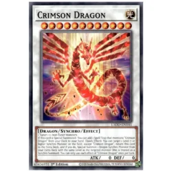 Crimson Dragon - L5DD-ENY41 - Common 1st Edition